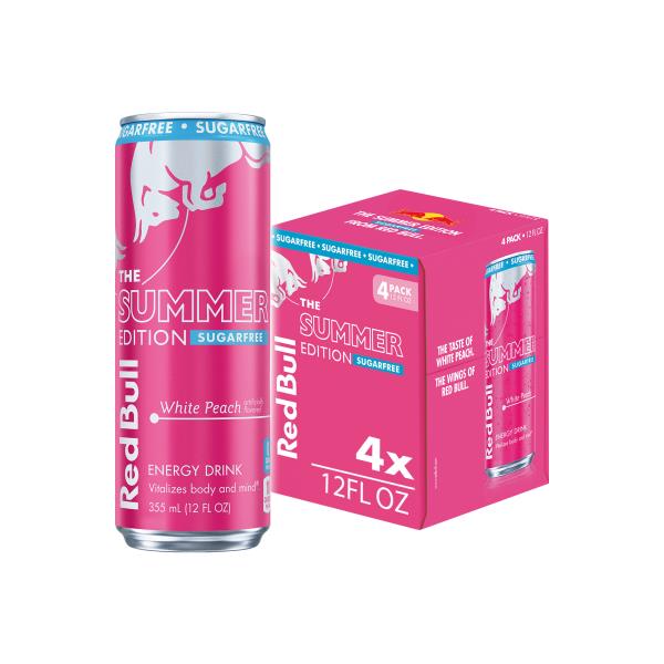 Red Bull THE SUMMER EDITION 250ml 48本 Red Bull Summer Edition | White Peach | Energy Drink