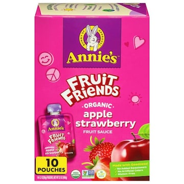 Annie's Fruit Friends Organic Apple Strawberry Fruit Sauce