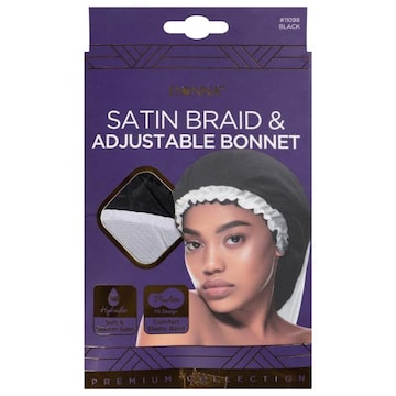 Donna Premium Collection Satin Braid Adjustable Bonnet
