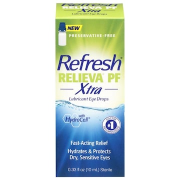 Refresh Relieva PF Xtra Lubricant Eye Drops