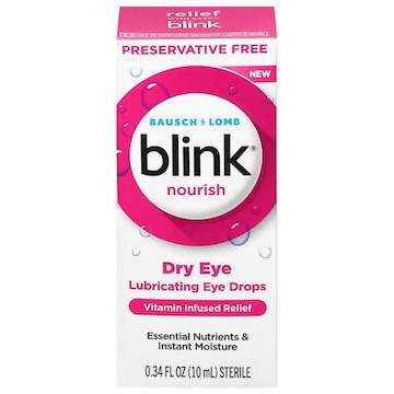 Bausch + Lomb Blink Nourish Dry Eye Lubricating Eye Drops