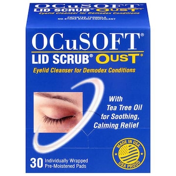 OcuSoft Lid Scrub Oust Pads Eyelid Cleanser