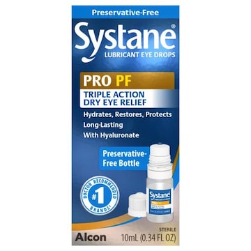 Systane Preservative-Free Pro PF Triple Action Lubricant Eye Drops