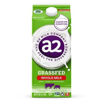 The a2 Milk Company Grassfed Vitamin D Whole Milk