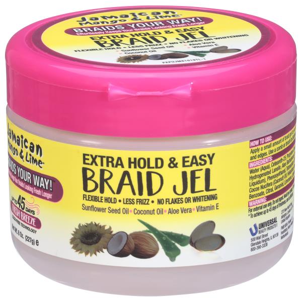 Jamaican Mango & Lime Extra Hold & Easy Braid Jel | Publix Super