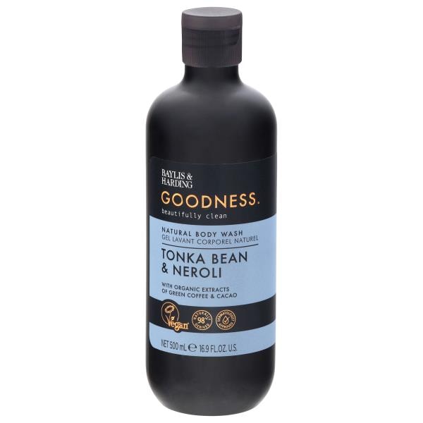 Baylis & Harding Goodness Natural Tonka Bean & Neroli Body Wash