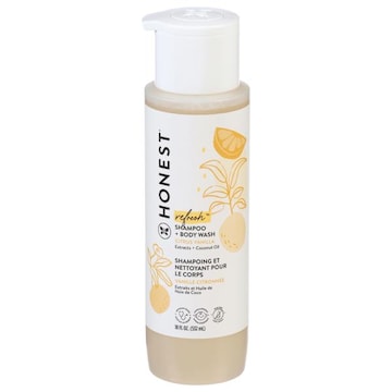 Honest Refresh Citrus Vanilla Shampoo + Body Wash