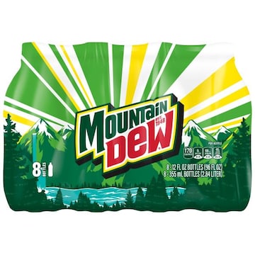 Mountain Dew Mountain Dew Soda Citrus 12 Fl Oz, 8 Count