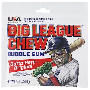 Big League Chew Bubble Gum, Outta Here Original