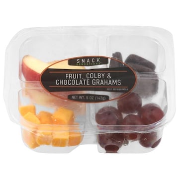 Snack Sensations Fruit, Colby & Chocolate Grahams