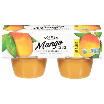 Golden Farms Organic Unsweetened Mango Sauce