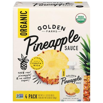 Golden Farms Organic Pineapple Sauce