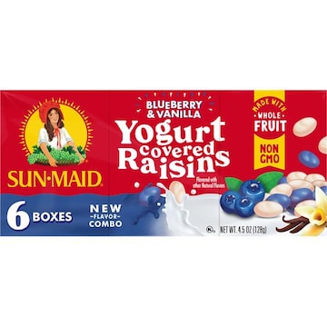 Sun-Maid® Blueberry & Vanilla Yogurt Covered Raisins