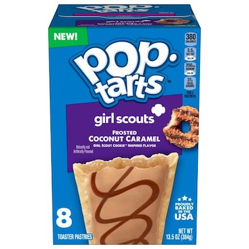 Pop-Tarts Frosted Coconut Caramel Toaster Pastries