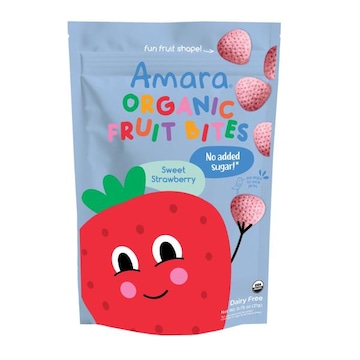 Amara Organic Sweet Strawberry Fruit Bites