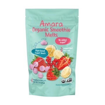 Amara Organic Smoothie Melts Mixed Red Berries