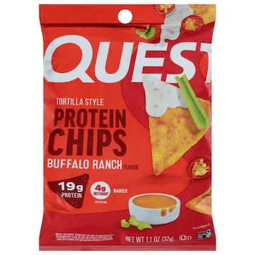 Quest Tortilla Style Buffalo Ranch Flavor Protein Chips