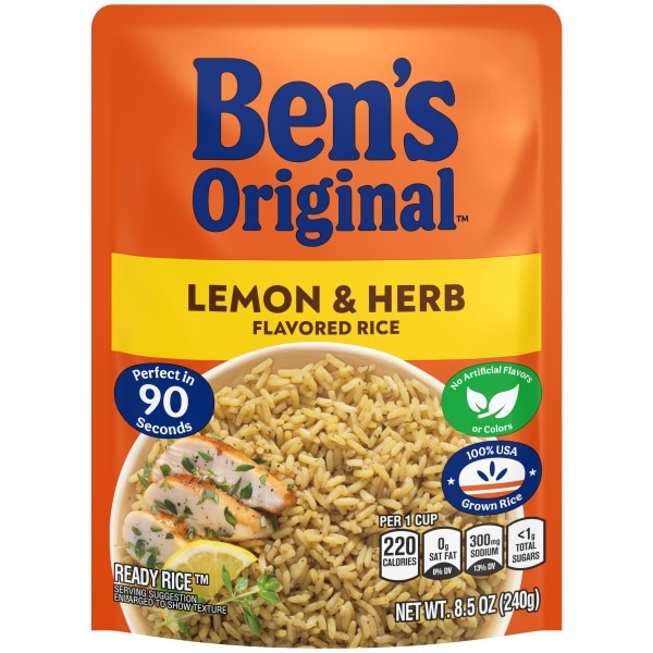 Ben's Original Ready Rice READY RICE Lemon and Herb | Publix Super Markets