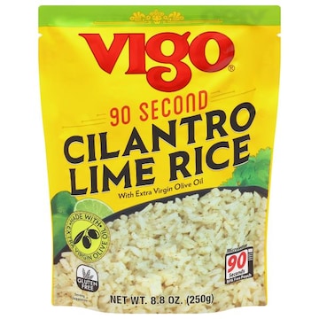 Vigo 90 Second Cilantro Lime Rice with Extra Virgin Olive Oil