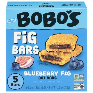 Bobo's Blueberry Fig Oat Bars