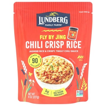 Lundberg Family Farms Fly by Jing Chili Crisp Rice