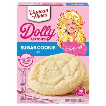 Duncan Hines Dolly Parton's Madagascar Vanilla Sugar Cookie Mix