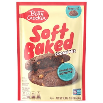 Betty Crocker Soft Baked Chocolate Caramel Cookie Mix
