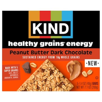 Kind Healthy Grains Peanut Butter Dark Chocolate Energy Bars