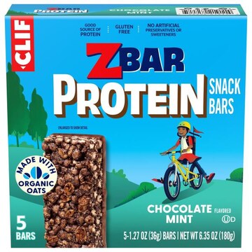 Zbar Protein Chocolate Mint Snack Bars