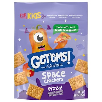 Gerber Get'ems! 3+ for Kids Pizza Space Crackers