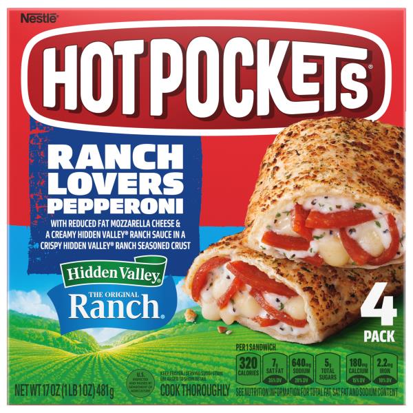 Hot Pockets Ranch Lovers Pepperoni Sandwich | Publix Super Markets