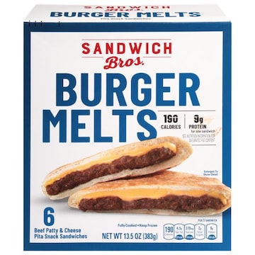 Sandwich Bros. Burger Melts Sandwiches