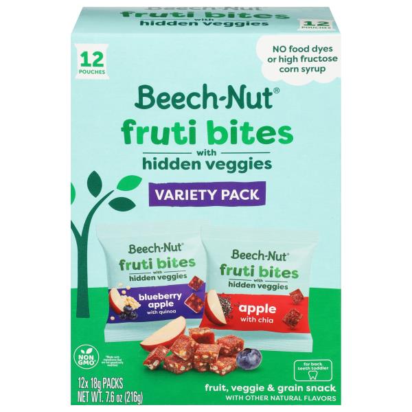 Beech-Nut Blueberry Apple with Quinoa/Apple with Chia Toddler
