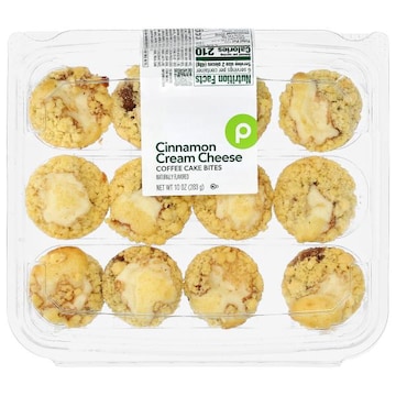 Cinnamon Cream Cheese Coffee Cake Bites