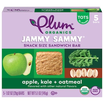 Plum Organics® Jammy Sammy Apple, Kale + Oatmeal