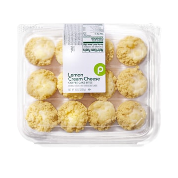 Lemon Cream Cheese Coffee Cake Bites