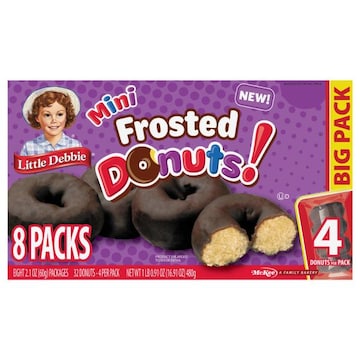 Little Debbie Donuts, Frosted, Mini, Big Pack