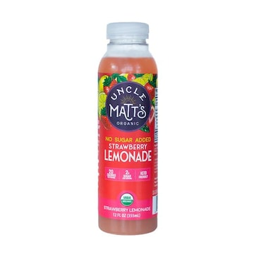 Uncle Matt's Organic Uncle Matt's Organic No Sugar Added Strawberry Lemonade