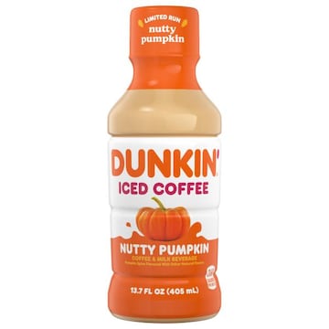Dunkin' Nutty Pumpkin Iced Coffee