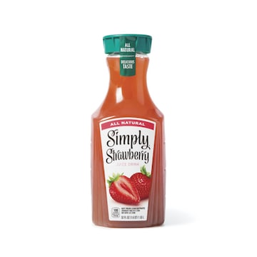 Simply Strawberry Juice Drink