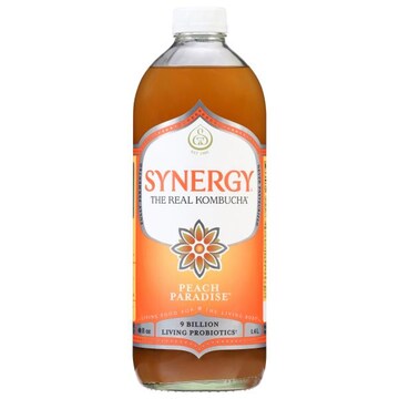 GT's Synergy Peach Paradise Kombucha