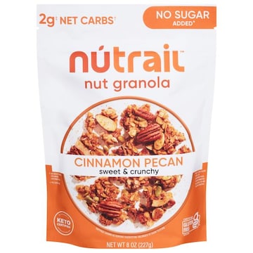 NuTrail No Sugar Added Cinnamon Pecan Nut Granola