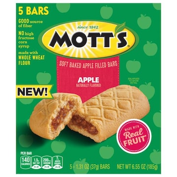 Mott's Soft Baked Apple Filled Bars
