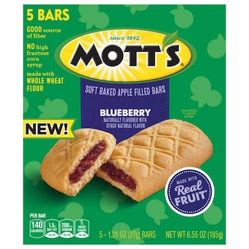 Mott's Soft Baked Blueberry Apple Filled Bars