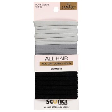 Scunci No Damage Seamless Ponytailers