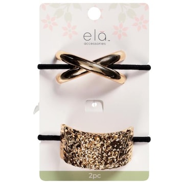 Ela Metal Pony Cuffs