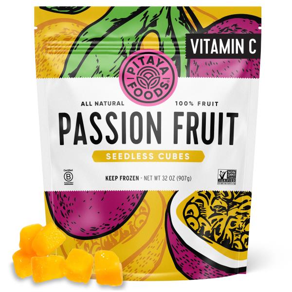 果物 nangnhat196 Pitaya Foods Natural Passion Fruit Bite-Sized Pieces Large Pack