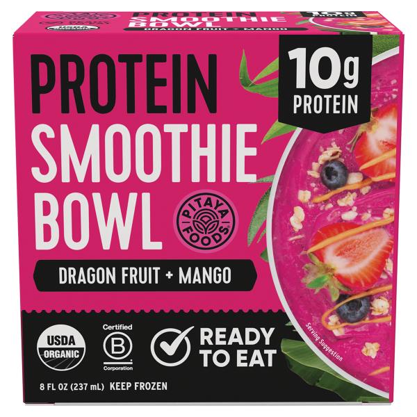 Pitaya Foods Organic Dragon Fruit Protein Smoothie Bowl | Publix