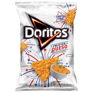 Doritos Twisted Queso Tortilla Chips