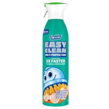 Scrubbingbubbl Scrubbing Bubbles Easy Clean Multi-purpose Foam Bathroom Cleaner, Aerosol Spray, 13.58 fl oz